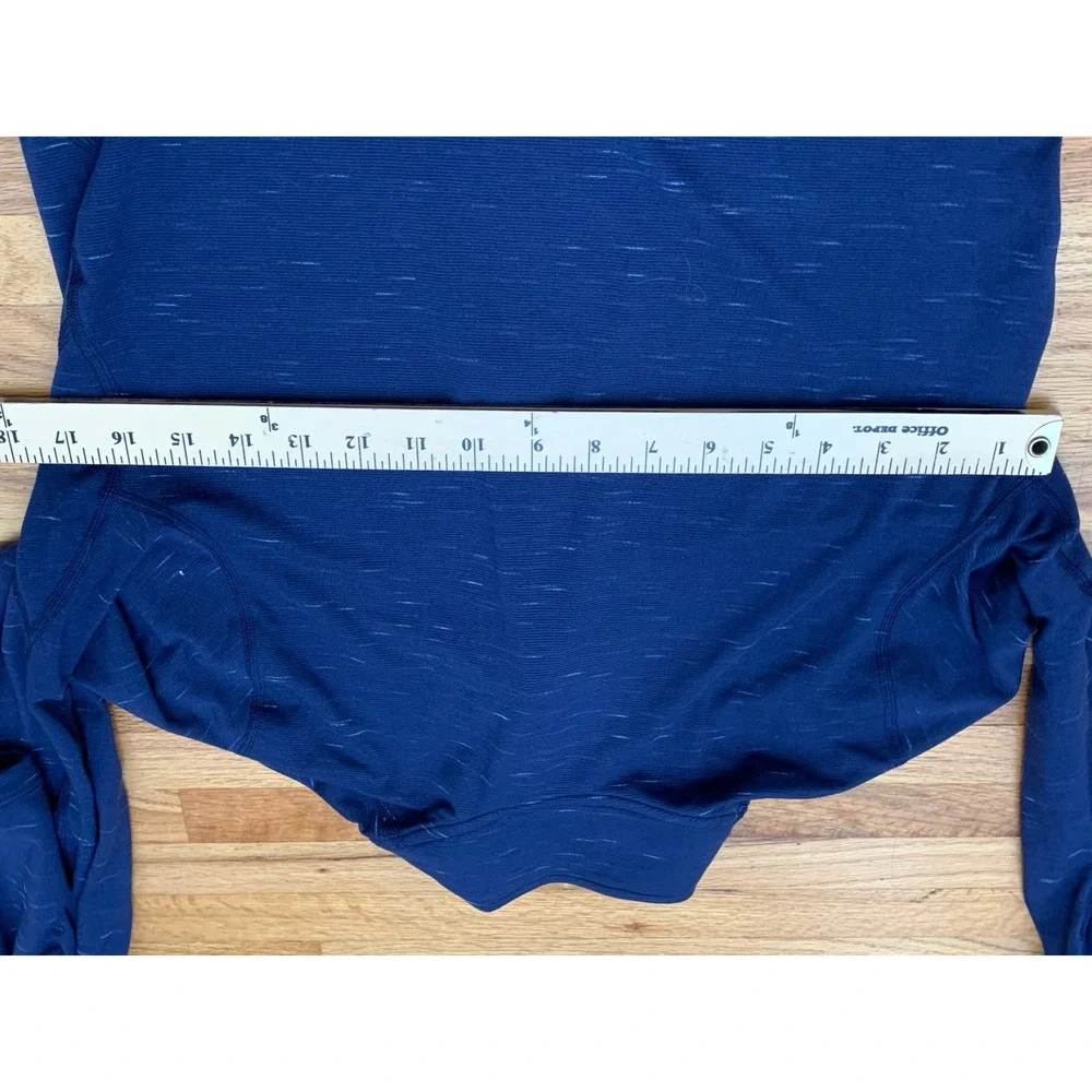Nike Dri-FIT Tennessee‎ Titans NFL Women's Small Navy Blue Quarter Zip Pullover